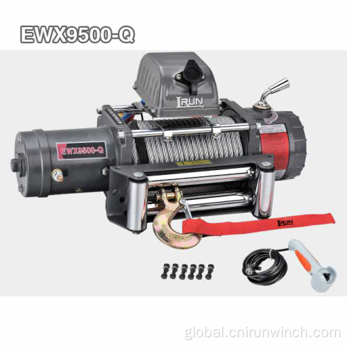 Fast Speed Self Recovery Winch 9500lb Fast Speed Recovery Winch 9500 lb Manufactory
